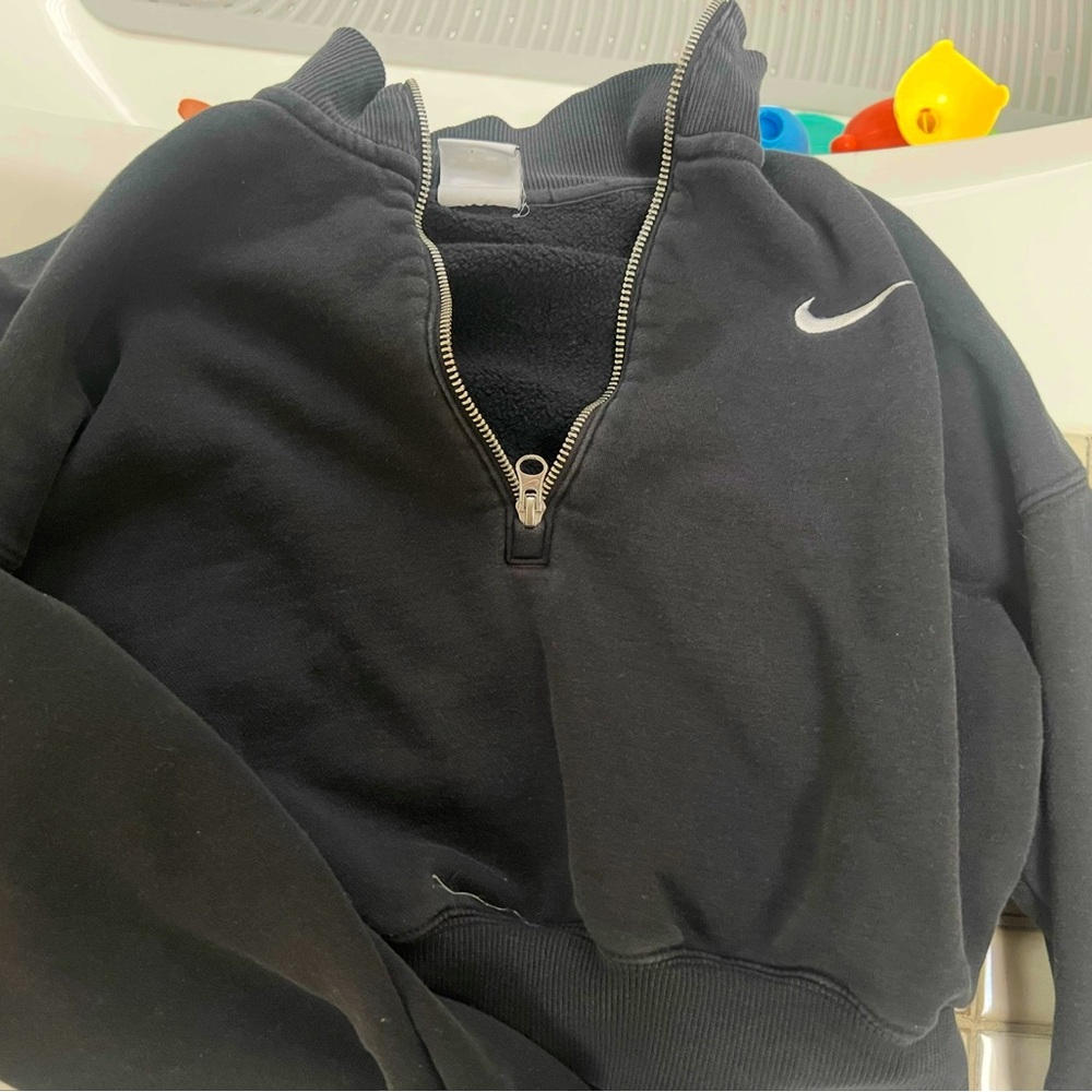 Nike Black Fleece-Lined Jacket